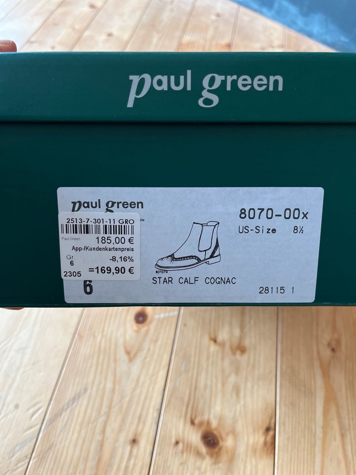 Chelsea Boots Paul Green Gr. 39 in Katlenburg-Lindau