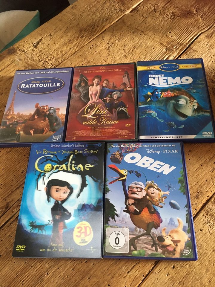 Filme. DVD! Disney Pixar!Sissi! Animation in Gauting