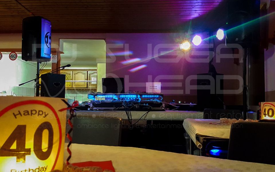 DJ Equipment für Hochzeit Geburtstag Feier Musikanlage PA mieten in Stolberg (Rhld)