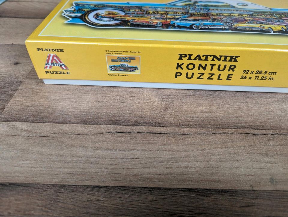 Neu Piatnik Kontur Puzzle über 500 Teile Crusin Classics in Aurich