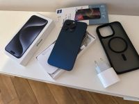 iPhone 15 pro Max 256 gb Titanblau mit Garantie top Hessen - Offenbach Vorschau