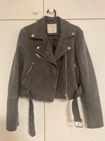 Pull & Bear Wildlederjacke grau Münster (Westfalen) - Centrum Vorschau