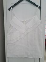 Top, H&M, weiß, Gr. 36 Niedersachsen - Leer (Ostfriesland) Vorschau