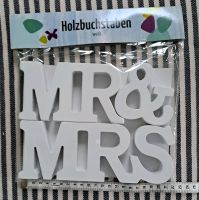 Hochzeit Mr & Mrs Holzbuchstaben + Wimpel Niedersachsen - Müden Vorschau