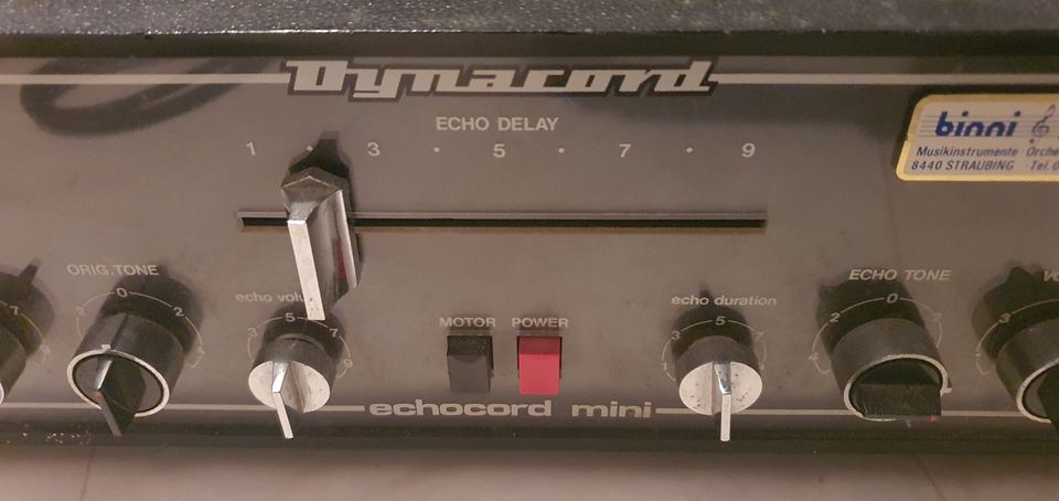 Dynacord Mini Echo Echocord Vintage Tape Delay 1975 Bandecho in Roding