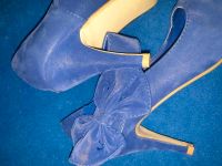 2x Pumps blau 39 und rot 39 Schuhe Hochzeit festlich Nordrhein-Westfalen - Steinheim Vorschau