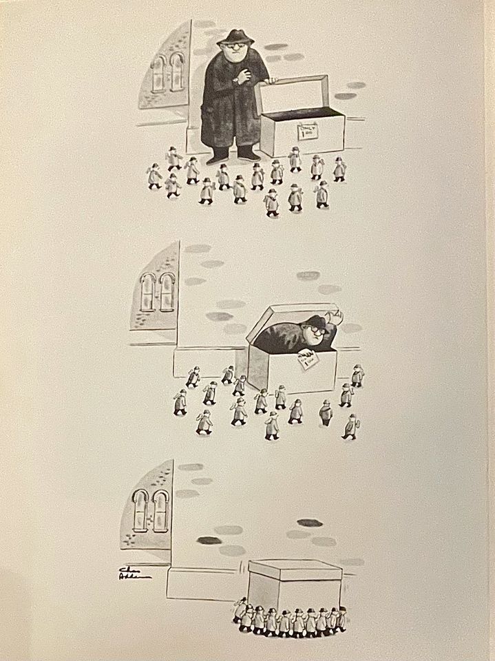 CHARLES ADDAMS UNERWÜNSCHTE WOHLTATEN COMIC BUCH SATIRE CARTOON in Bremen