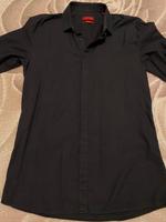 Original Hugo Boss Herren Hemd schwarz slim fit Gr. 42 Dresden - Seevorstadt-Ost/Großer Garten Vorschau