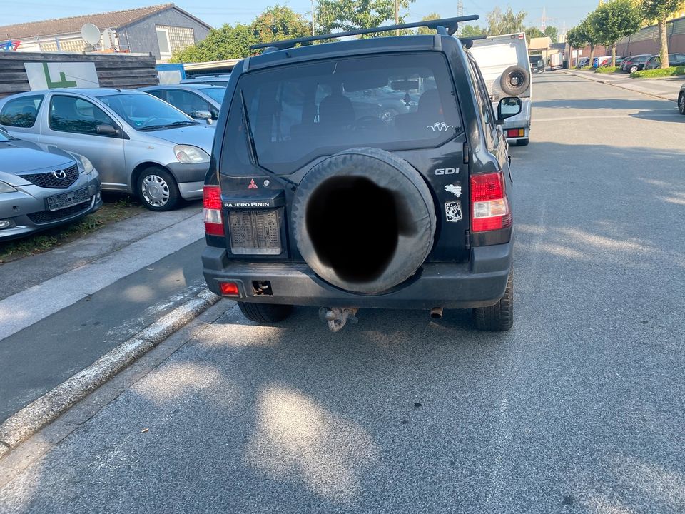 MITSUBISHI Pajero Pinin GDI 4x4 Schlachtfest Motor Getriebe Tür in Dortmund