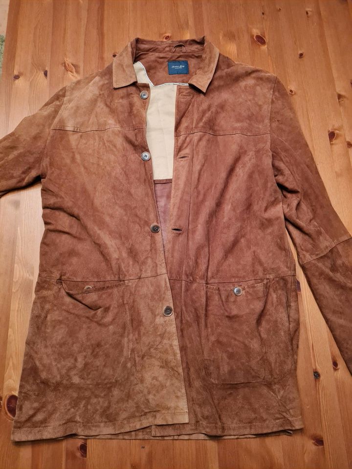 Lederjacke - Herren - Viegenvelour - Christian Berg - XXL in Utting