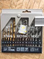 HSS Titan Bohrer Satz 16-teilig 2-10 mm Stahl Beton Holz, neu Düsseldorf - Bilk Vorschau