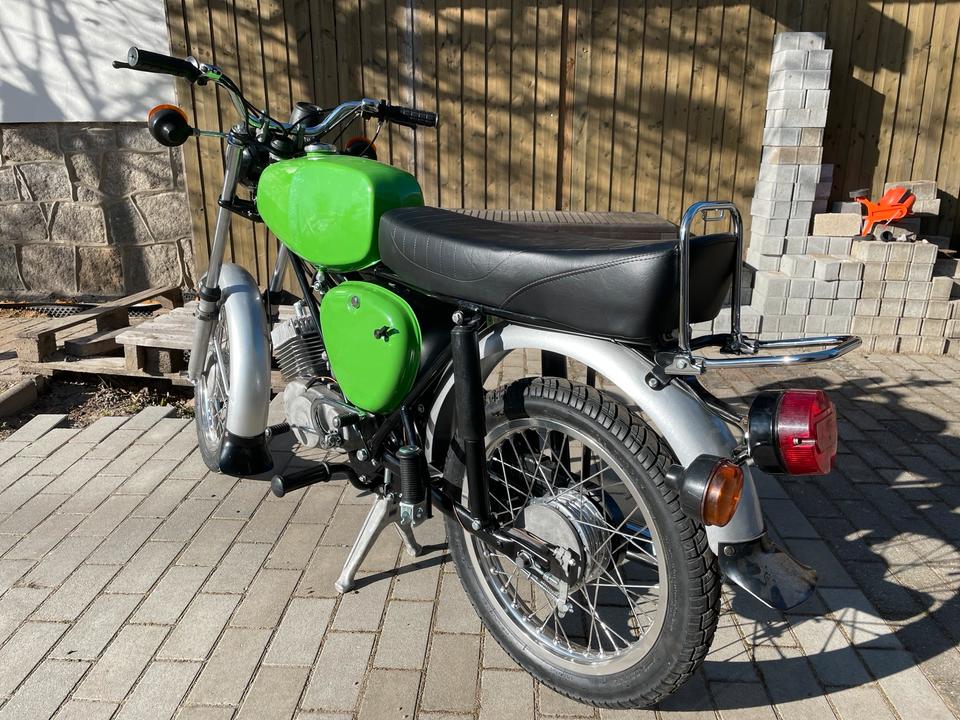 Simson S50 S51 Neuaufbau 12v Vape 60km/h KBA Papiere Enduro in Golßen