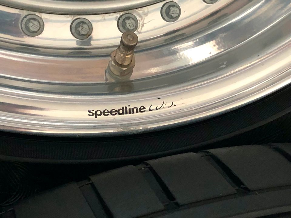 Speedline 8,5+10x18 Mercedes SL 129 W124 500 E Alufelgen 5x112 in Ebrach