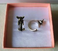 Chihuahua Modeschmuck Hunde Motiv Ring - Farbe Gold & Silber Rheinland-Pfalz - Bad Kreuznach Vorschau