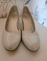 GABOR Pumps Gr.  41  /  7,5   beige Brautschuhe Rheinland-Pfalz - Puderbach Vorschau