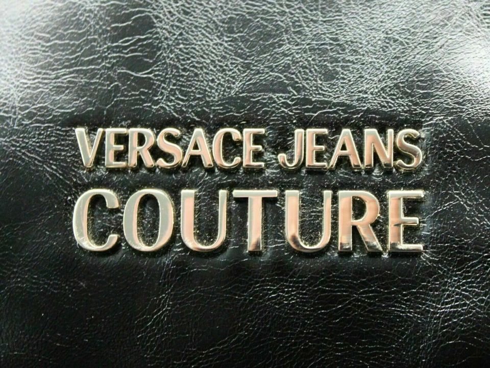 VERSACE JEANS COUTURE Tasche Handtasche Beutel schwarz silber in Duisburg