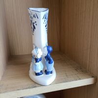 schöne Vase mit Liebespaar und blau-weißer Bemalung Niedersachsen - Salzgitter Vorschau