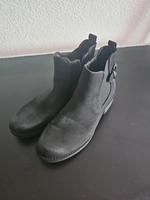 Damen Stiefeletten in Schwarz mit Reißverschluss Bochum - Bochum-Süd Vorschau