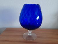 Großes Deko Glas Vase kobalt blau Niedersachsen - Oetzen Vorschau
