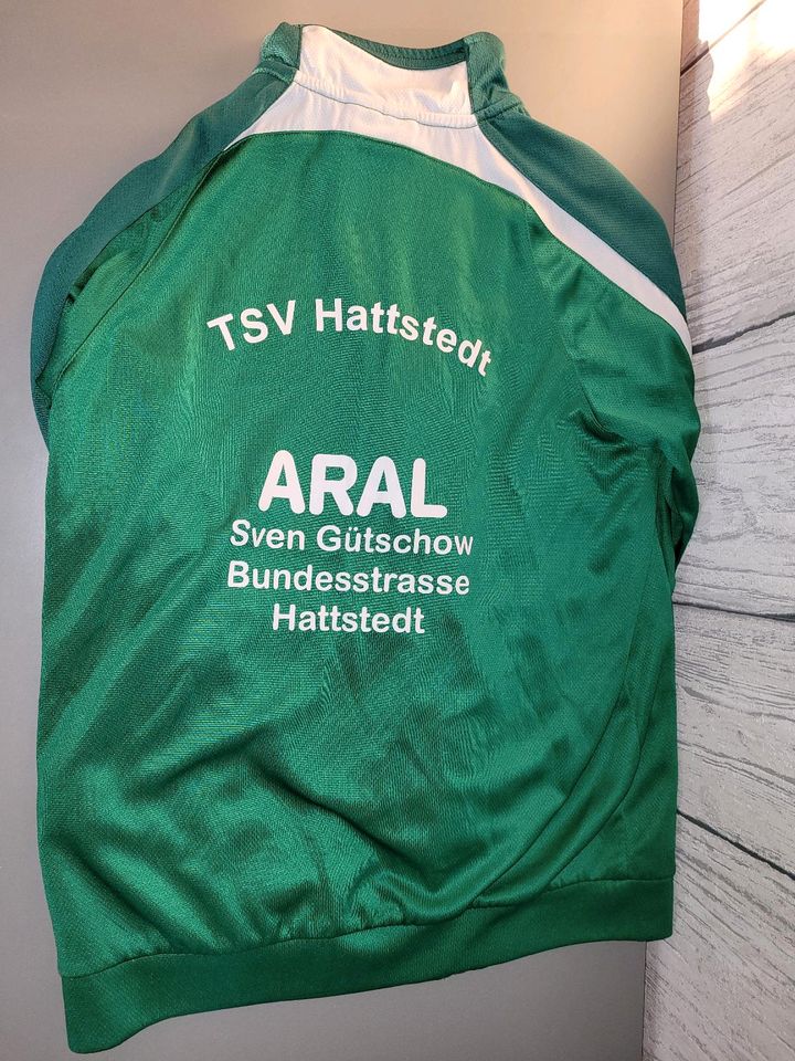 WIE NEU Erima Trainingsjacke Gr. 152 grün Junge Jungs Sportjacke in Arlewatt