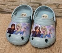 Schuhe (Clogs) "Eiskönigin" hellblau-Glitzer Gr. 25 Schwerin - Großer Dreesch Vorschau