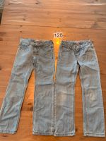 Jeans mit Schlag von Name it in 128, Zwillinge Nordrhein-Westfalen - Mettingen Vorschau