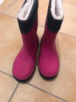 Mädchen Gummstiefel gefüttert gr 32/33 rosa Bayern - Puchheim Vorschau