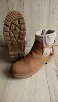 Bama Stiefeletten Stiefel Schuhe flach braun Damen Größe 41 Bayern - Plattling Vorschau