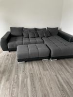 Sofa grau schwarz Duisburg - Hamborn Vorschau