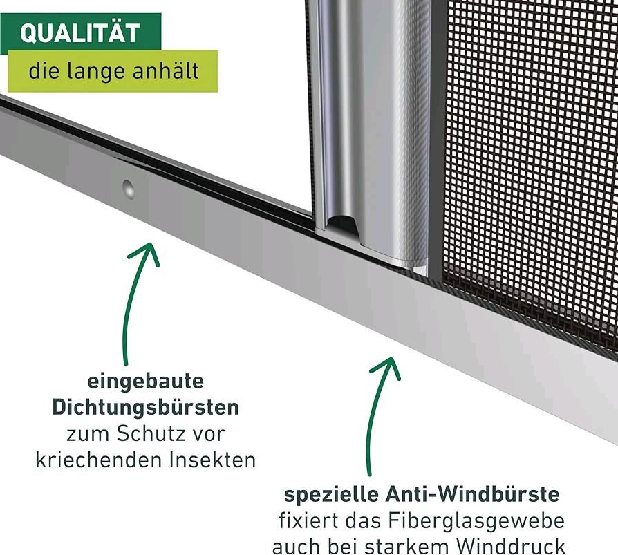 Insektenschutz Windhager Rollo-Tür, weiss 160x225, NEU + OVP !!! in Feucht