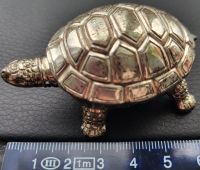 Schildkröte Figur Panzer zum Öffnen, silberfarben Nordrhein-Westfalen - Krefeld Vorschau