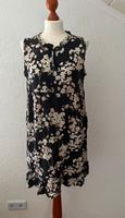 Kleid 38 40 leicht schwarz beige hängerchen Volants Bayern - Simbach Vorschau