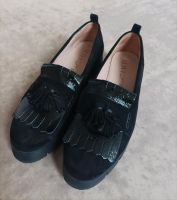 Unisa Falete Schuhe Damen Wildleder Gr. 41 schwarz Bayern - Falkenstein Vorschau