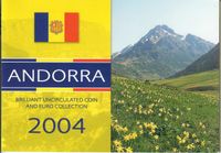 Andorra Kursmünzensatz 2004 Brandenburg - Schildow Vorschau