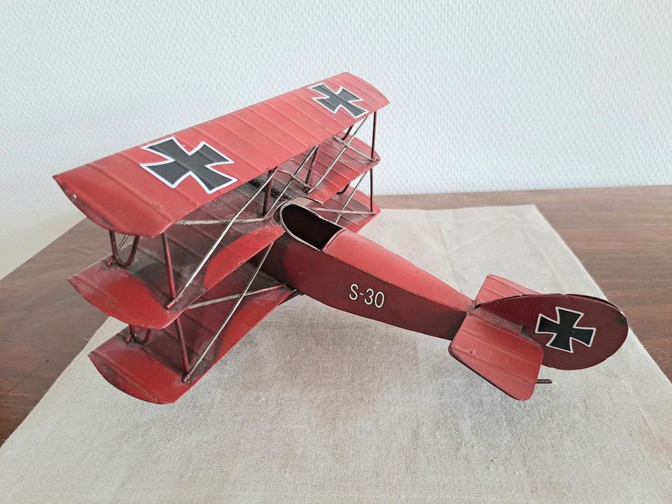 Modellflugzeug Roter Baron in Rheinhausen