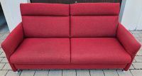 Rotes Federkern-Sofa, zweiteilig, nicht durchgesessen Bayern - Tröstau Vorschau