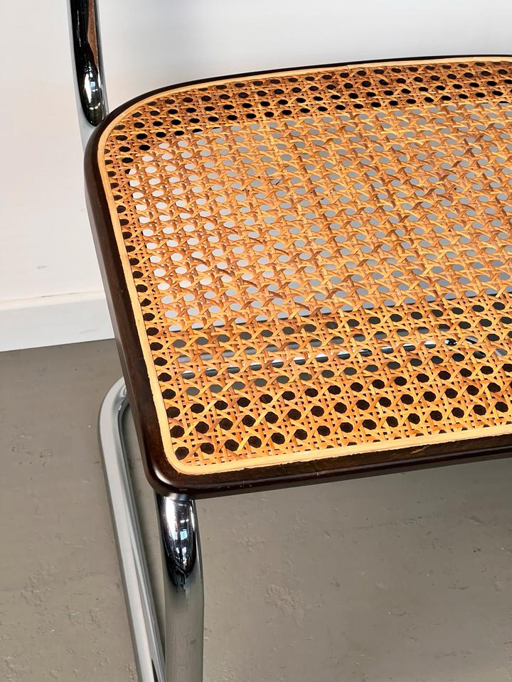 Thonet S32 Freischwinger Wiener Geflecht Marcel Breuer braun in Köln