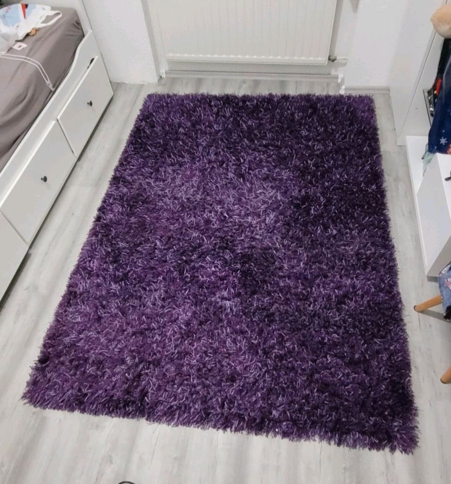 Teppich 1.40 x 2.00  violett (Lila) in Bous