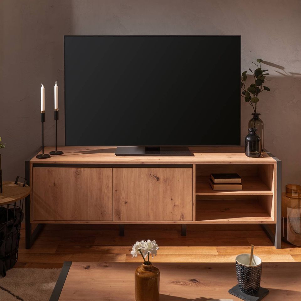 Kommode Sideboard TV Schrank Anrichte Natur Holz Design NEU262-Au in Augsburg