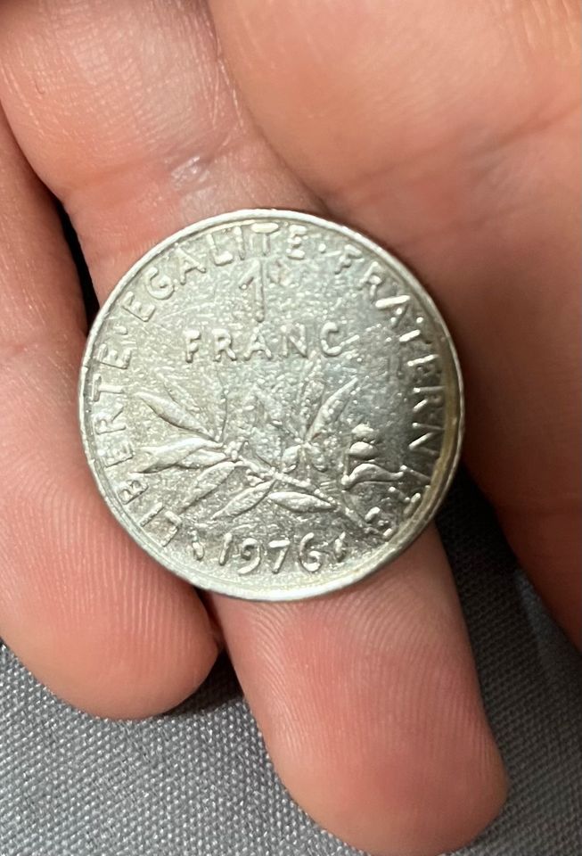 1 FRANC 1976 in Liebenau