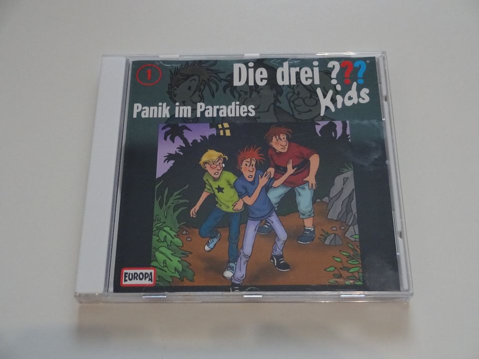 Die drei ??? Kids – Panik im Paradies, CD Nr. 1, Hörspiel in Berlin