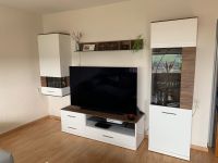 Wohnwand inkl.Bel.(TV-Element, Hängeschrank, Vitrine, Wandboard) Saarland - Kirkel Vorschau