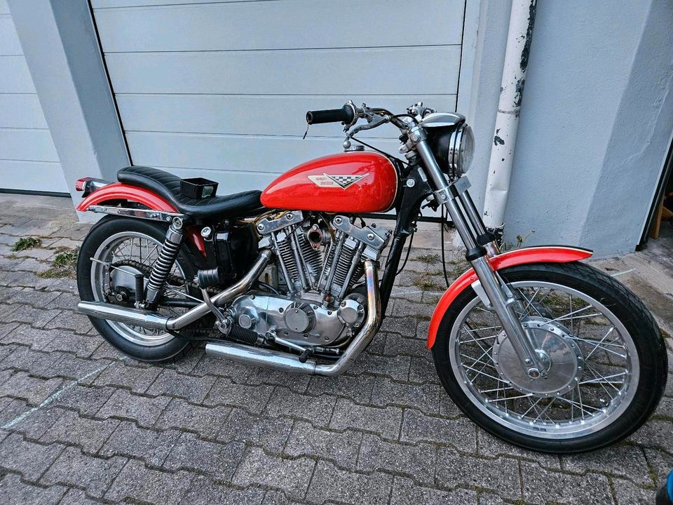 Harley Davidson Sportster XLCH 1972 guter Zustand in Überlingen