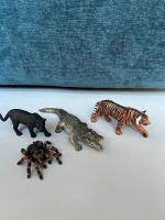 SCHLEICH Set -Krokodil, Tiger, Vogelspinne, schwarzer Panther Nordrhein-Westfalen - Lindlar Vorschau