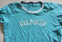 Shirt von Tommy Hilfiger in M aus Baumwolle in Mint mit weiß Aachen - Aachen-Mitte Vorschau