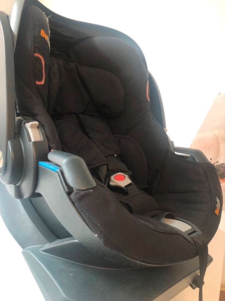 Be Safe Kindersitz mit Isofix, schwarz Auto Sitz Babyschale Trage in Pattensen