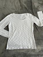 Gepunktetes Langarmshirt Basic C&A Nordrhein-Westfalen - Senden Vorschau