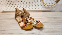 ESMARA SANDALEN by Heidi Klum BOHO STYLE braun Echt Leder 40 Bayern - Hof (Saale) Vorschau