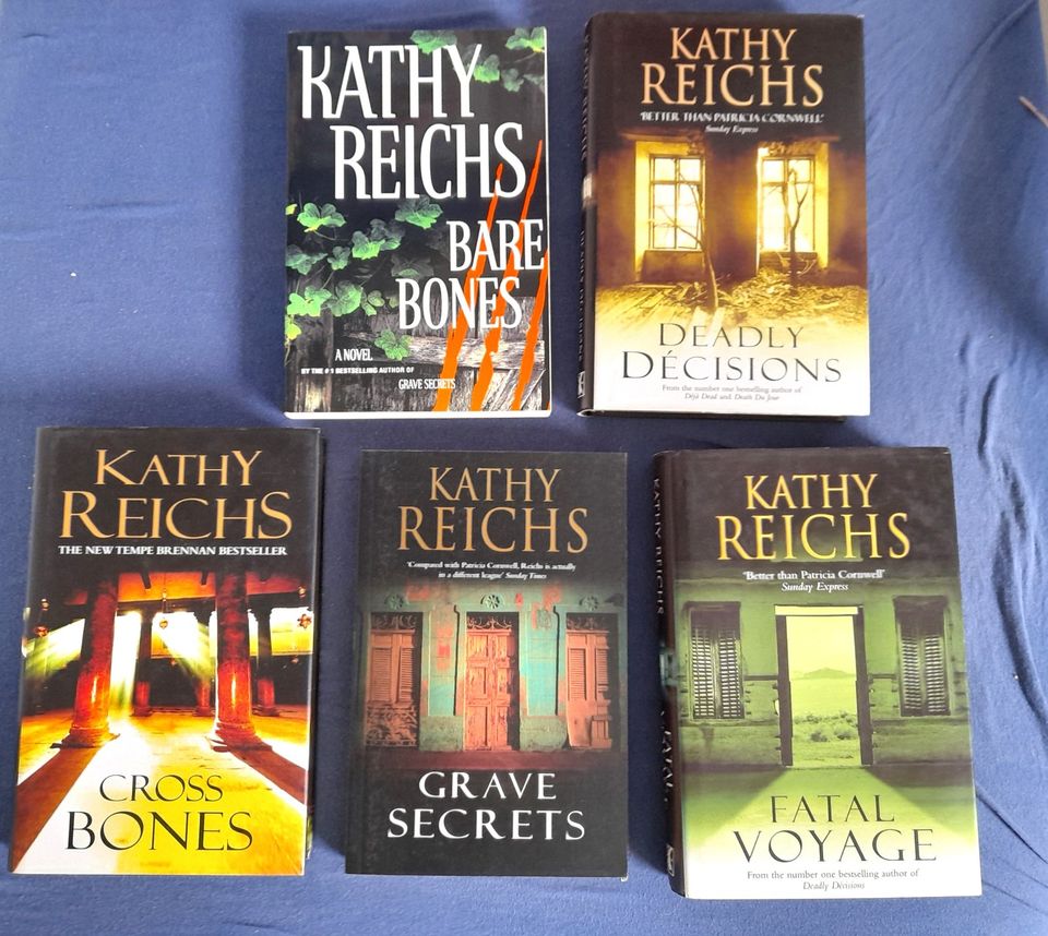 5 Kathy Reichs Bücher, englisch in Rendsburg