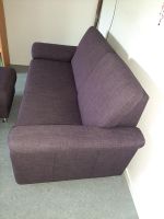 Couch Lila 2-Sitzer und hocker München - Moosach Vorschau